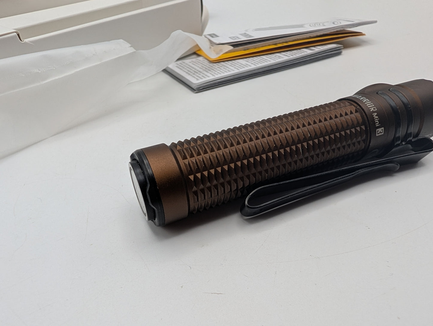 Olight Warrior Mini 3 Burnt Orange – Grade B