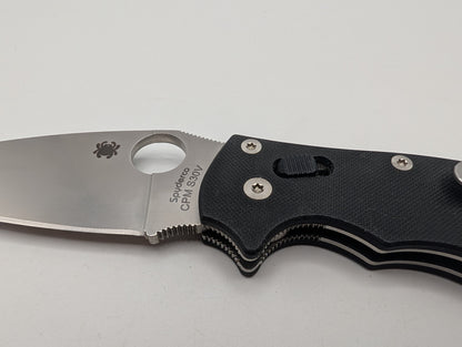 Spyderco Manix 2 G-10 Black – Grade B
