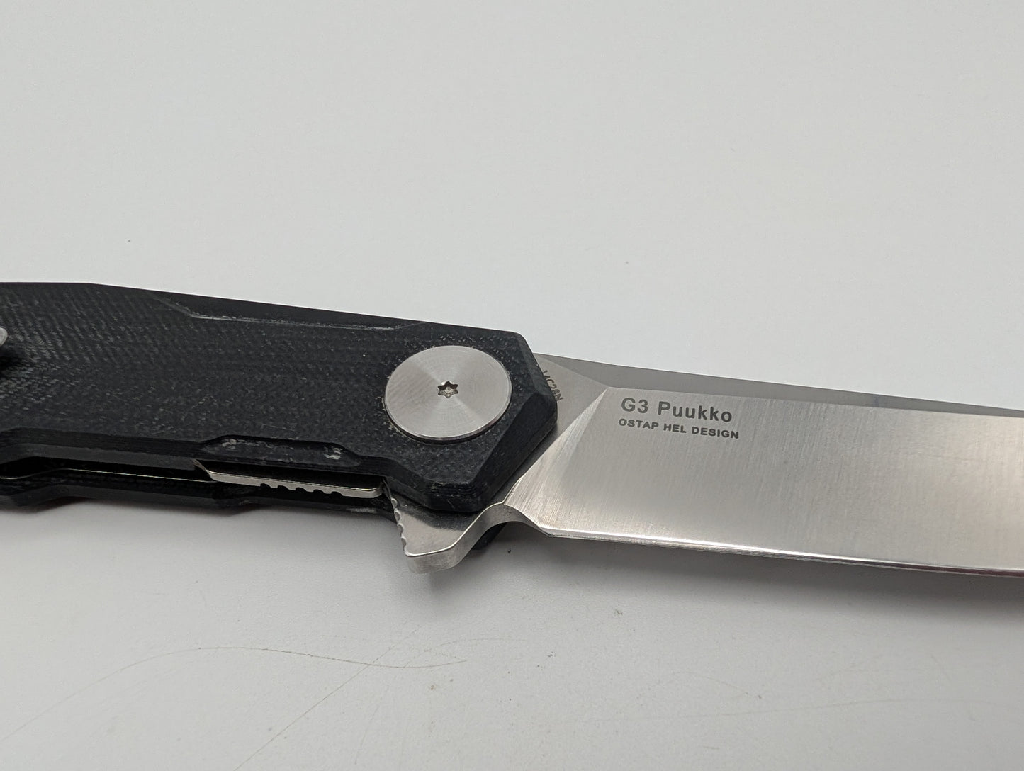 Real Steel G3 Puukko Black G10 – Grade B