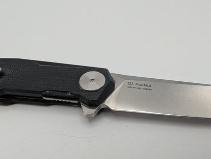Real Steel G3 Puukko Black G10 – Grade B