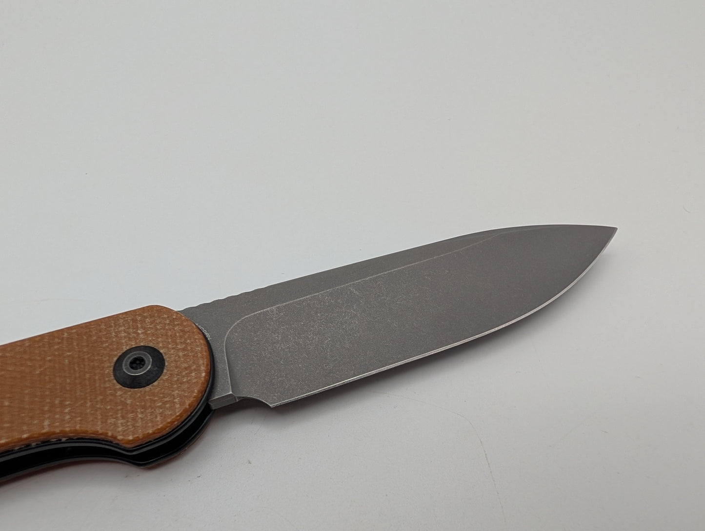 Civivi Elementum Button Lock Brown Micarta – Grade B