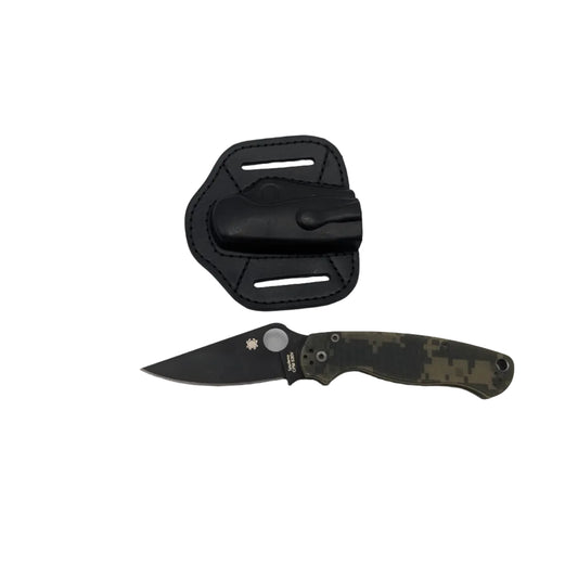 Spyderco Para Military 2 Digital Camo G-10 Black – Grade B