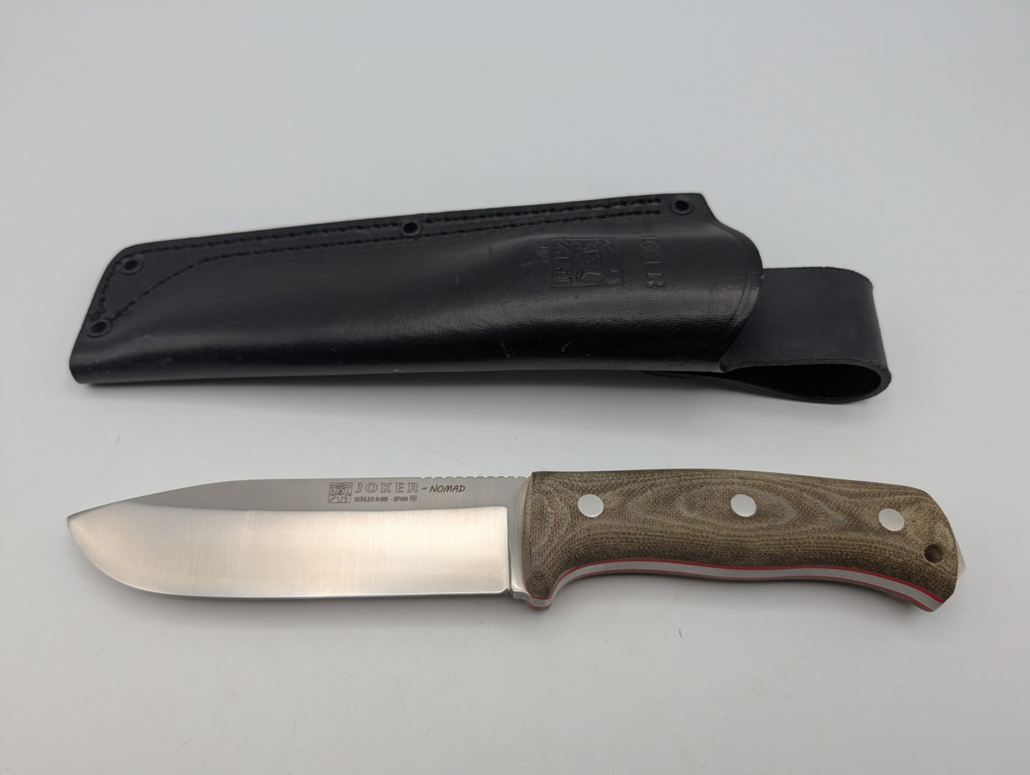 Joker Nomad Green Micarta – Grade B