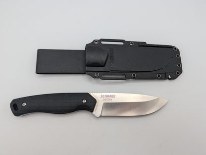 Schrade Exertion AUS-10 Zwart – Grade B