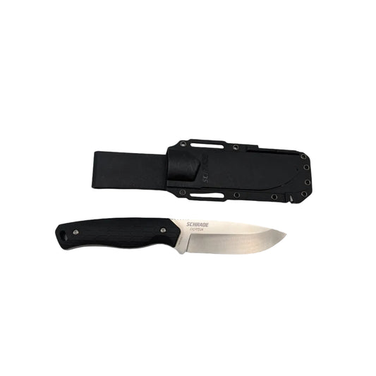 Schrade Exertion AUS-10 Zwart – Grade B