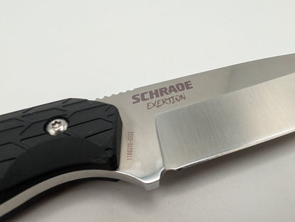 Schrade Exertion AUS-10 Zwart – Grade B