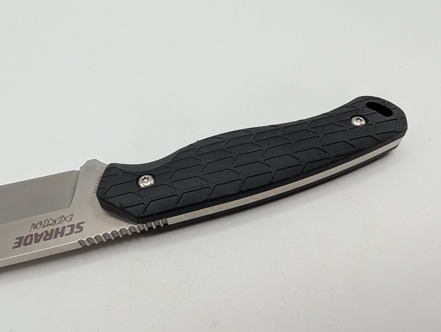 Schrade Exertion AUS-10 Zwart – Grade B