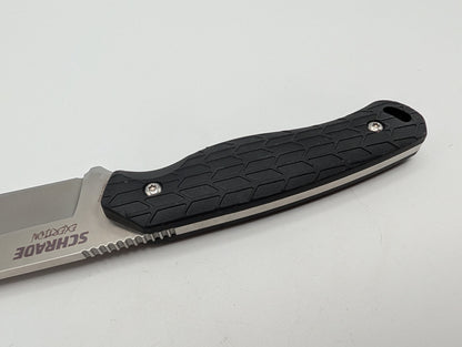 Schrade Exertion AUS-10 Zwart – Grade B