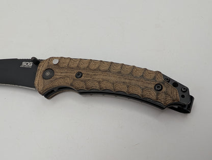 SOG Kiku Assisted Zwart – Grade B