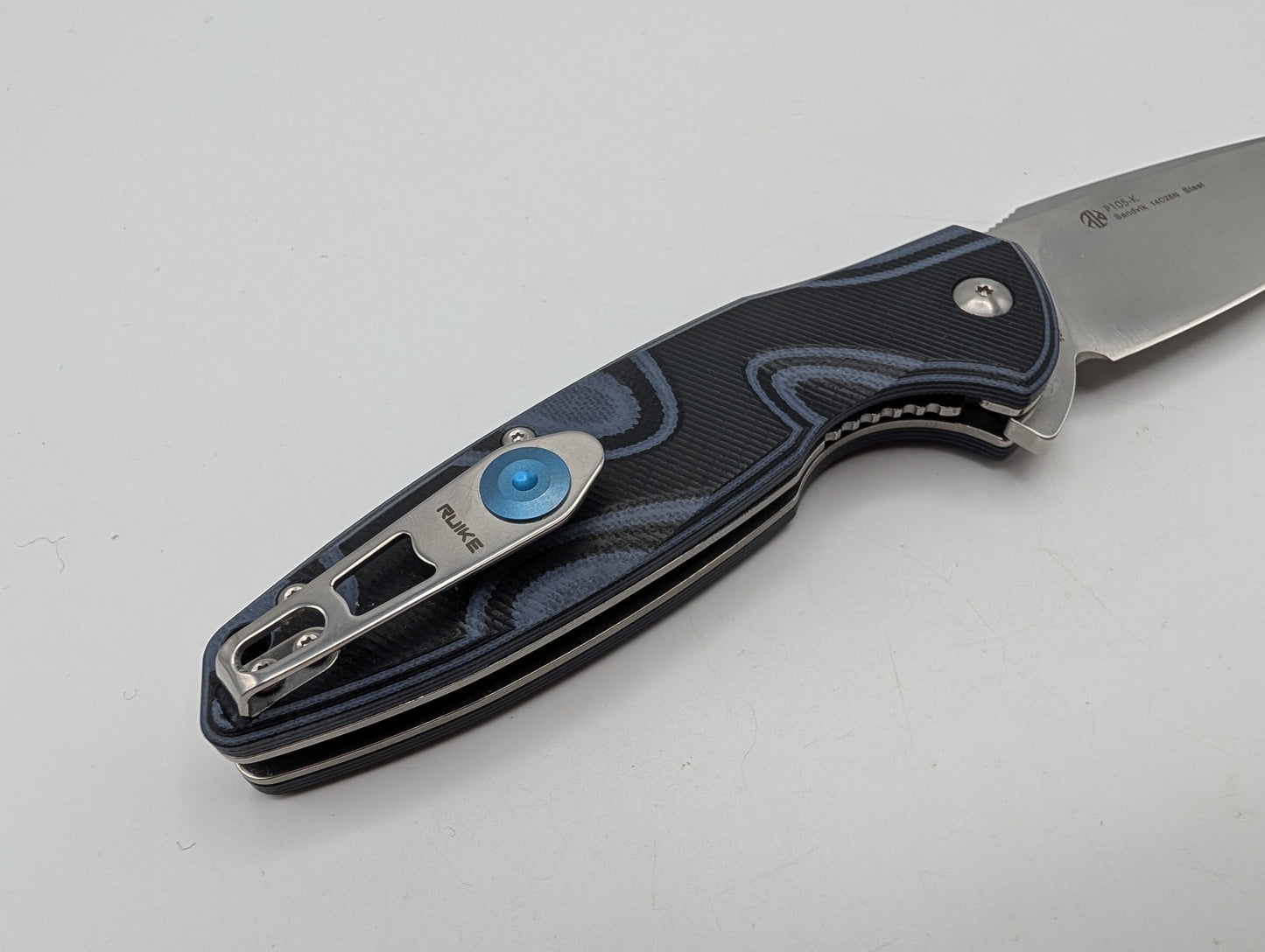 Ruike P105-K Zwart Blauw G10 – Grade A