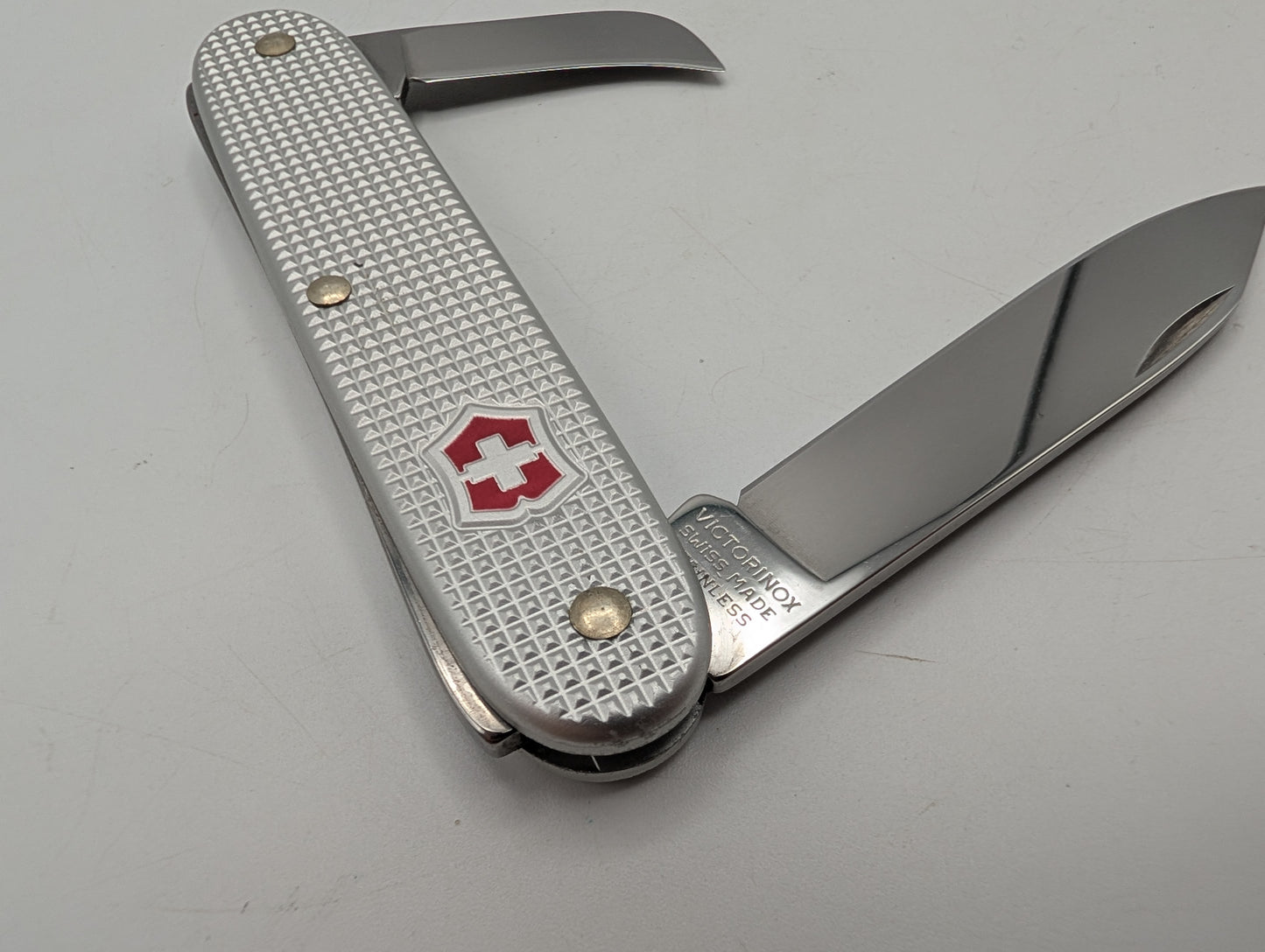 Victorinox Pioneer Pruner Alox Zilver Gemodificeerd – Grade A