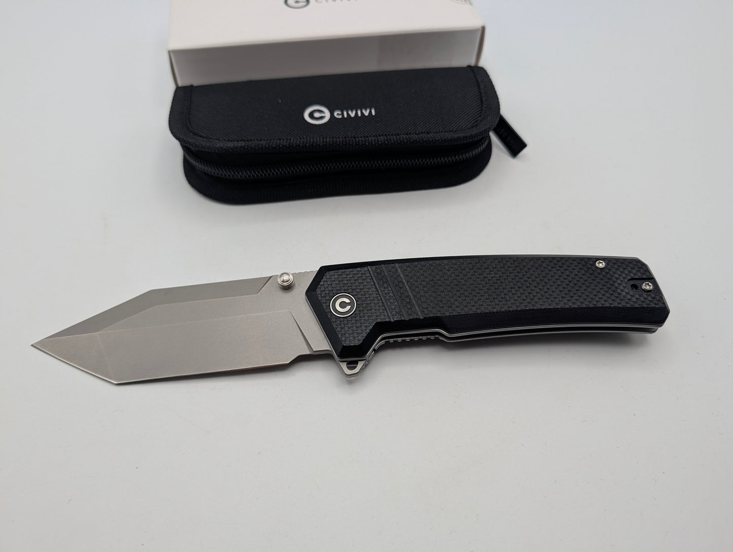 Civivi Bhaltair Tanto Black G10 – Grade A