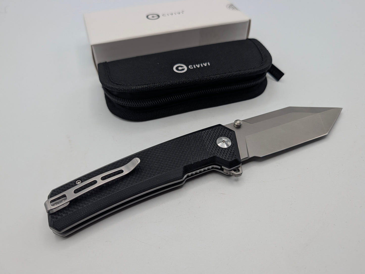 Civivi Bhaltair Tanto Black G10 – Grade A