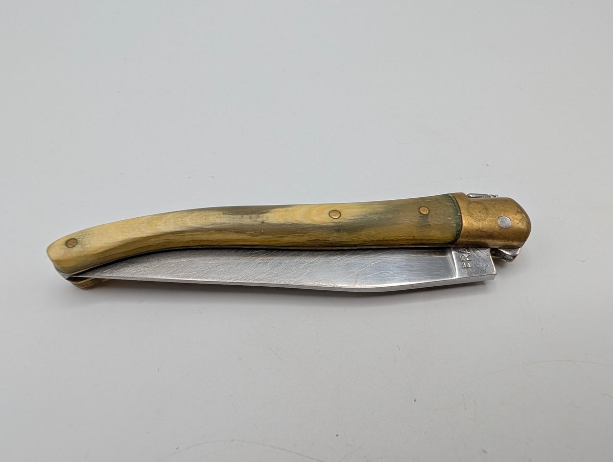 Laguiole de l'Artisan Horn und Messing – Grad C