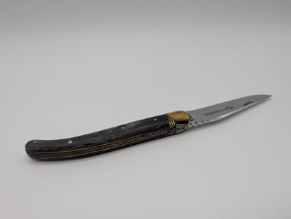 Arbalète G. David Laguiole Traditionell Dunkles Horn – Grad C