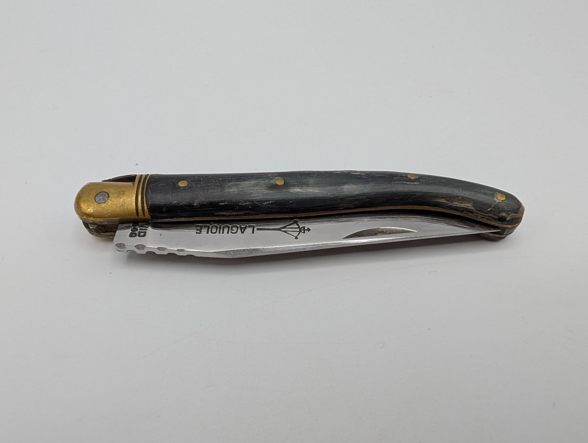 Arbalète G. David Laguiole Traditionell Dunkles Horn – Grad C