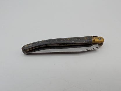 Arbalète G. David Laguiole Traditionell Dunkles Horn – Grad C