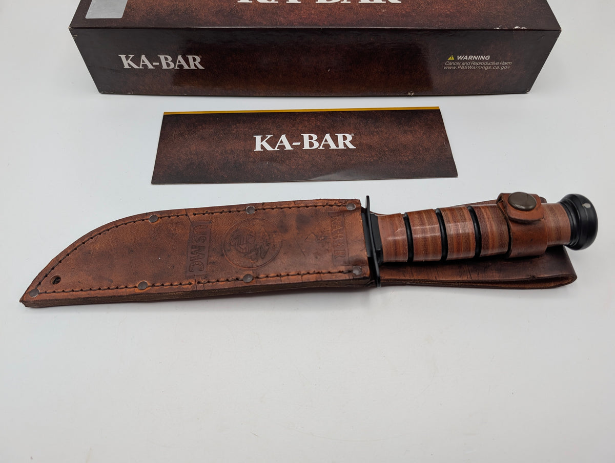 KA-BAR USMC dentelé – Grade B