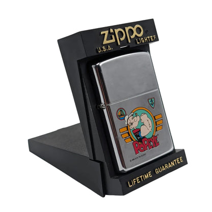 Zippo Popeye High Polish Chrome (1995) – Grade B
