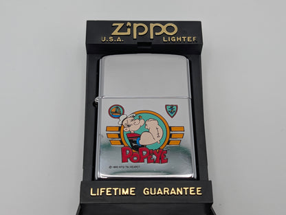 Zippo Popeye High Polish Chrome (1995) – Grade B
