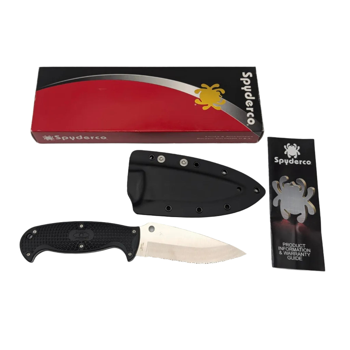 Spyderco Jumpmaster 2 H-1 Wellenschliff – Zustand A