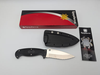 Spyderco Jumpmaster 2 H-1 Wellenschliff – Zustand A