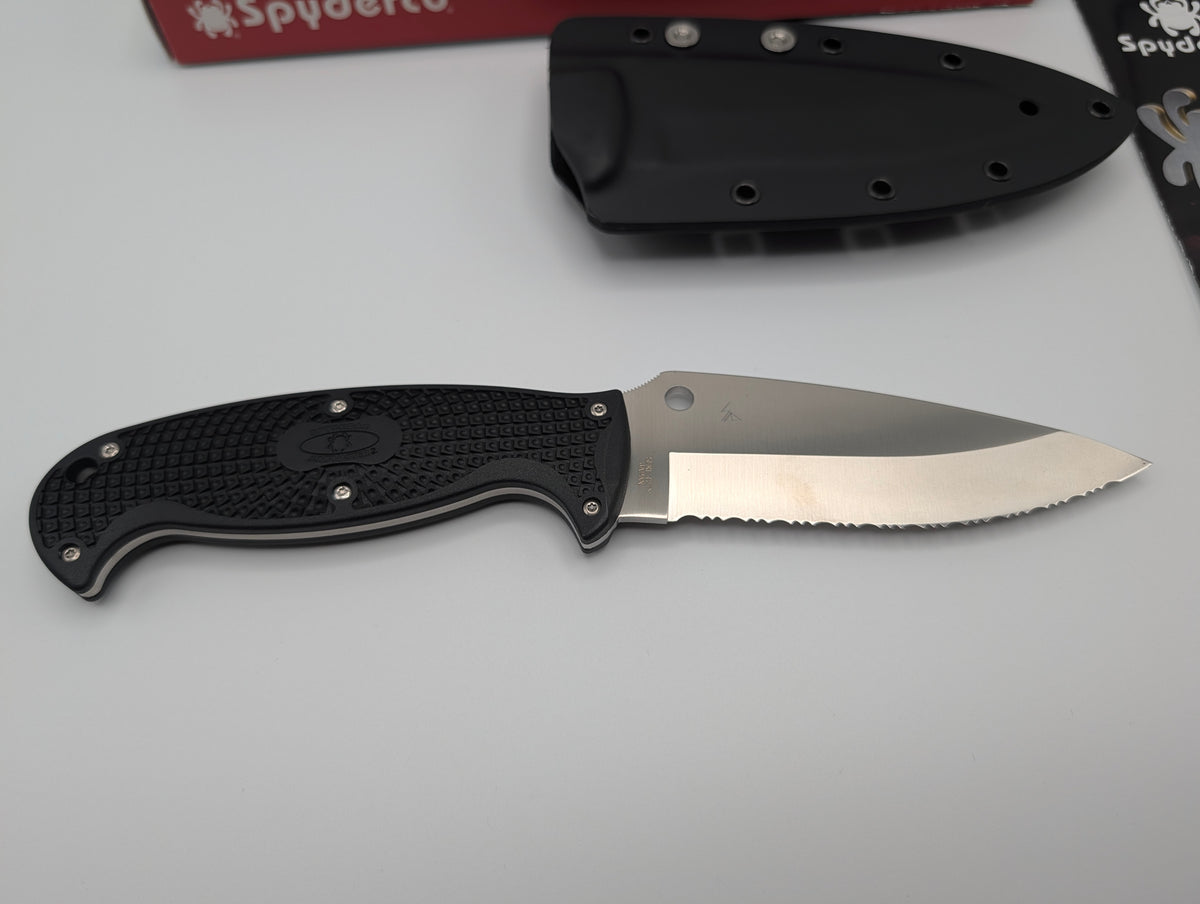 Spyderco Jumpmaster 2 H-1 Wellenschliff – Zustand A