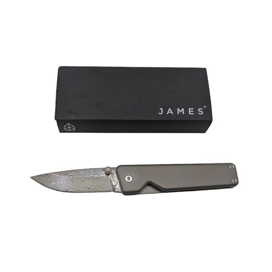 The James Brand The Chapter Titanium Damasteel – Grade A