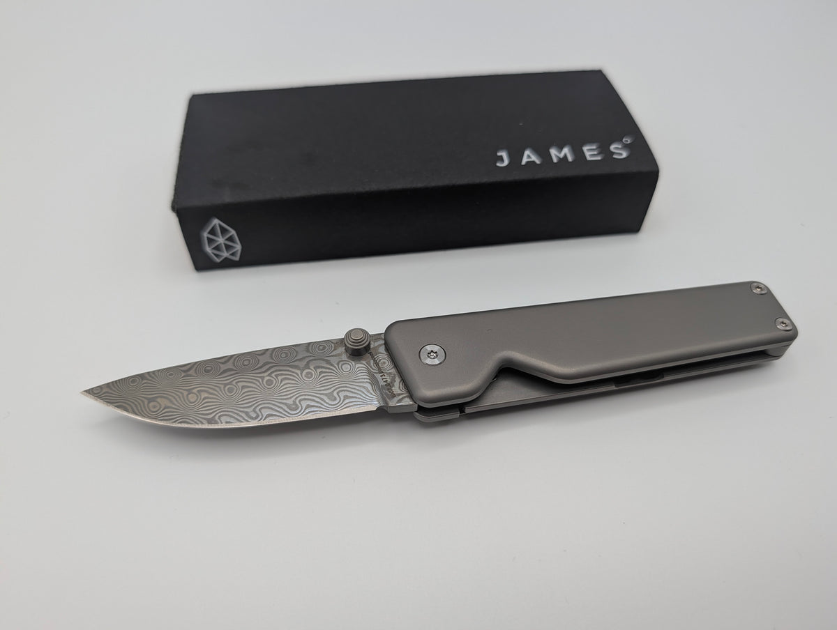 The James Brand The Chapter Titanium Damasteel – Grade A