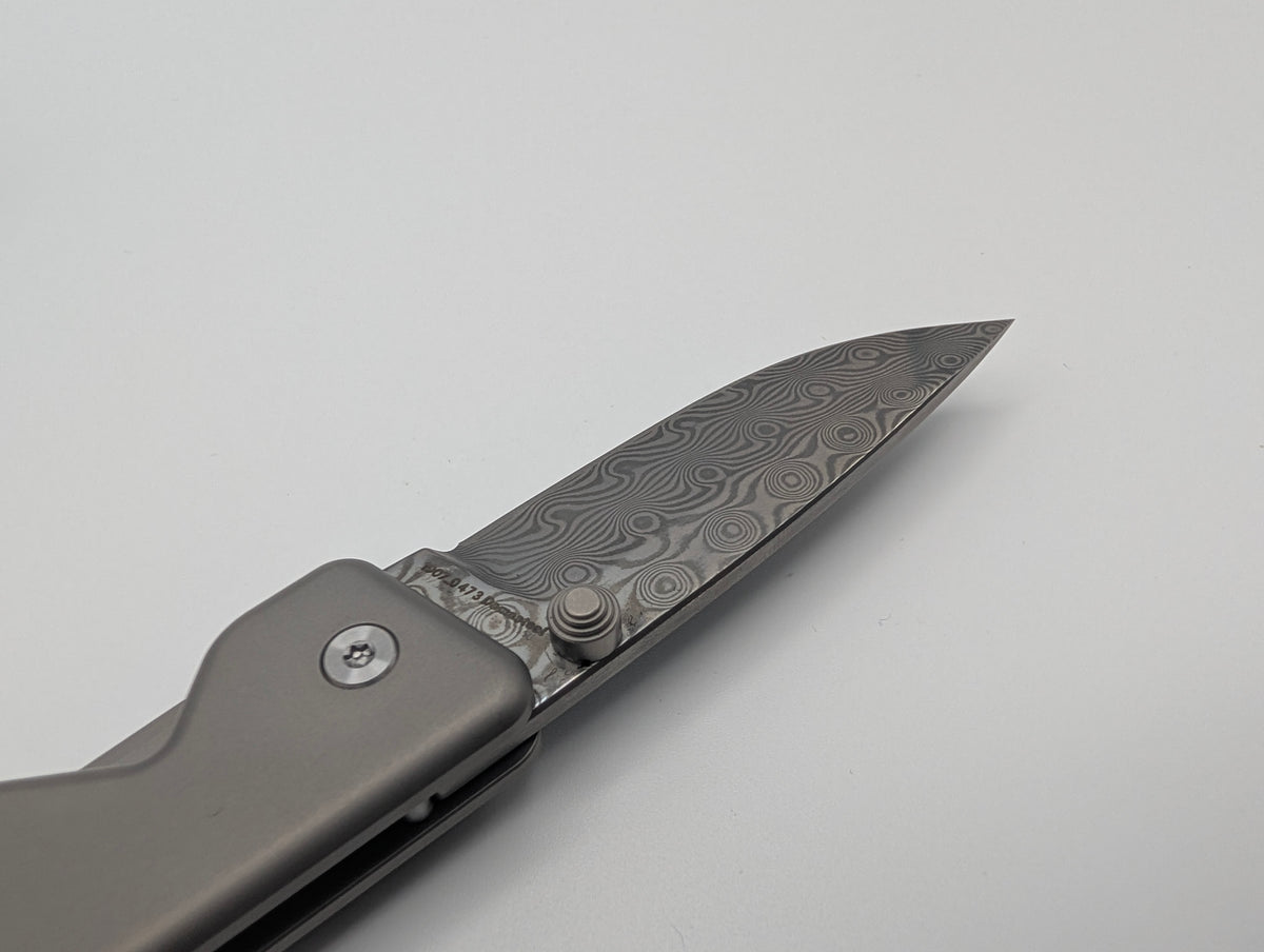 The James Brand The Chapter Titanium Damasteel – Grade A