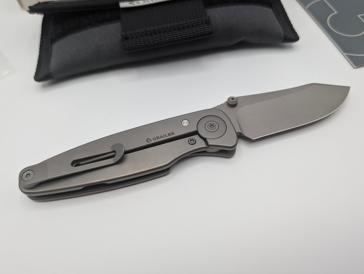 Grailer 3 Plain Titanium – Grade A