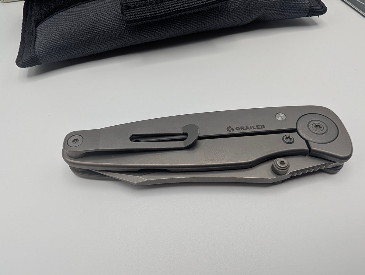 Grailer 3 Plain Titanium – Grade A