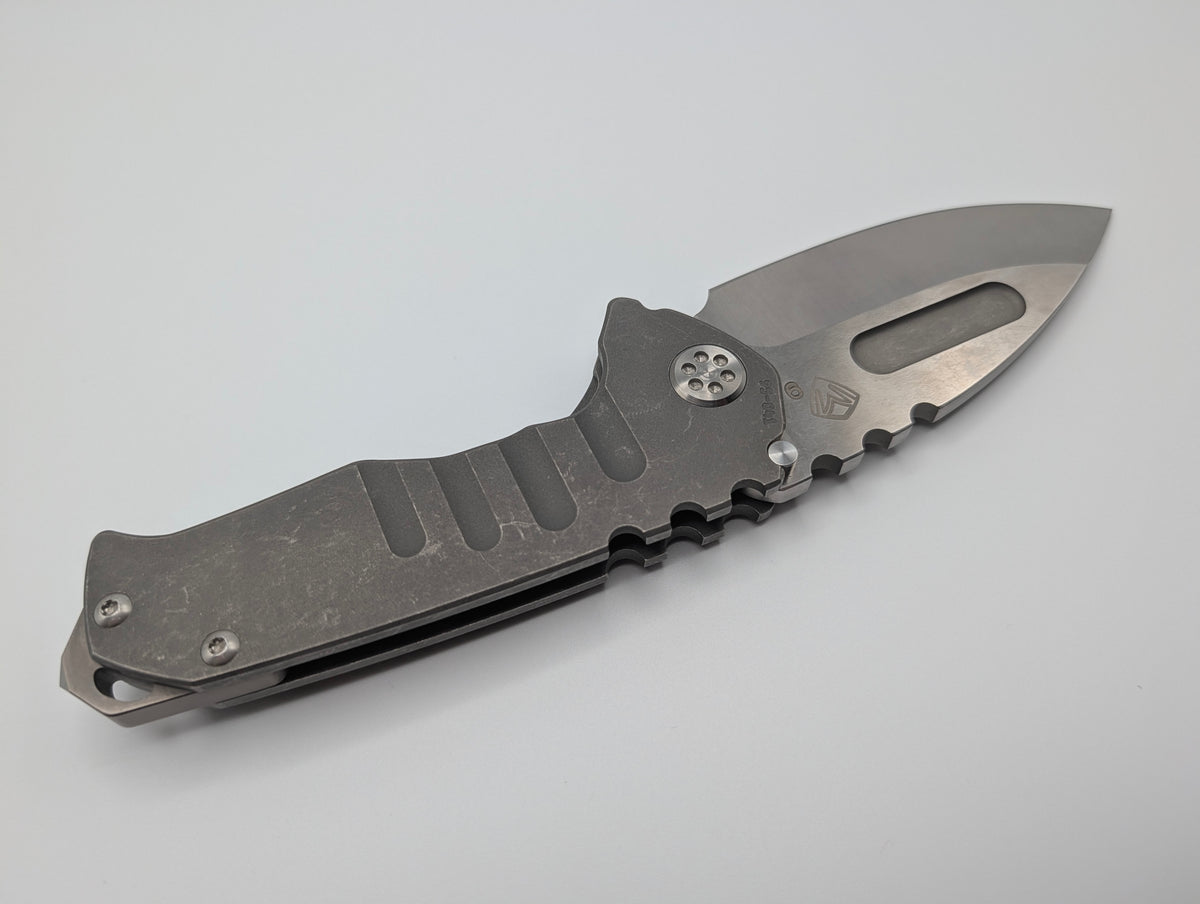 Medford Praetorian T Drop Point Titanium – Grade A