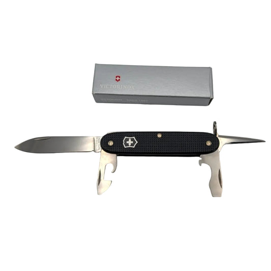 Victorinox Pioneer Alox Black Knivesandtools Exclusive – Grade A