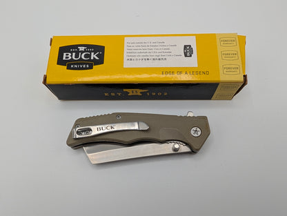 Buck 252 Trunk Tan G10 – Grade A