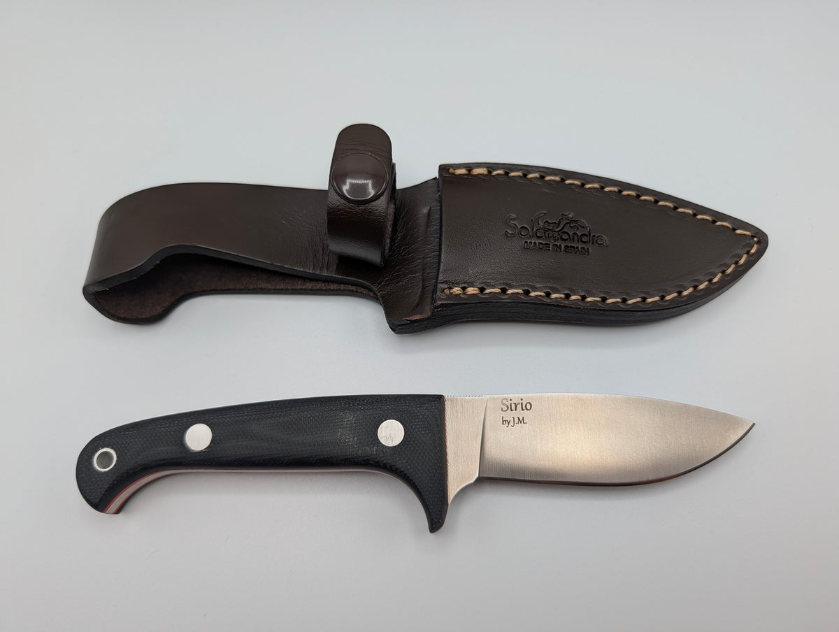 Salamandra Sirio (J.M.) N695 Micarta noir – Grade A