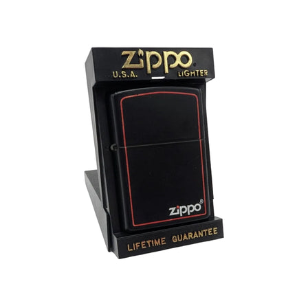 Zippo Classic Black and Red Matte – Grade B