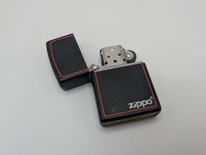 Zippo Classic Black and Red Matte – Grade B